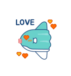 SunFish Emoji - English（個別スタンプ：12）