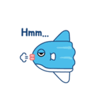 SunFish Emoji - English（個別スタンプ：22）