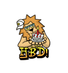 Lion K.さん, かっこいいねww！ Vol. 2（個別スタンプ：14）