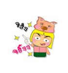 Ken To.4love Pig.（個別スタンプ：6）