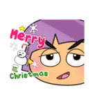 Sanoko Hane.17Merry Christmas.（個別スタンプ：23）