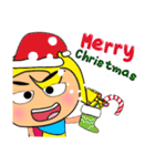 Tanaka Hane.17Merry Christmas.（個別スタンプ：8）