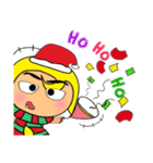 Tanaka Hane.17Merry Christmas.（個別スタンプ：11）