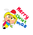 Tanaka Hane.17Merry Christmas.（個別スタンプ：15）