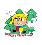 Tanaka Hane.17Merry Christmas.（個別スタンプ：18）