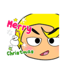 Tanaka Hane.17Merry Christmas.（個別スタンプ：23）