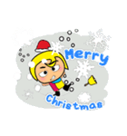 Tanaka Hane.17Merry Christmas.（個別スタンプ：25）