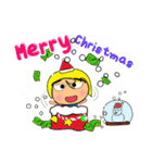 Tanaka Hane.17Merry Christmas.（個別スタンプ：39）