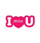 LOVE YOU (Darling)（個別スタンプ：3）