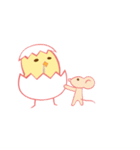 chick wants to fly3（個別スタンプ：3）