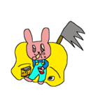 うさぎせいかつ 5012（個別スタンプ：1）