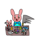 うさぎせいかつ 5012（個別スタンプ：2）