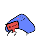 あおいろきのこ（個別スタンプ：37）