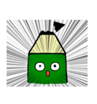 鉛筆くんと男の子（個別スタンプ：14）