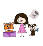 Soso, Momo ＆ Momma（個別スタンプ：3）
