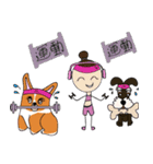 Soso, Momo ＆ Momma（個別スタンプ：15）