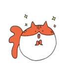 まんまるきんぎょねこ（個別スタンプ：1）