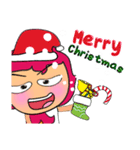 Miki Kabo.17Merry Christmas.（個別スタンプ：10）