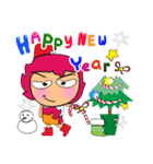 Miki Kabo.17Merry Christmas.（個別スタンプ：18）