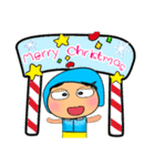 Ken Taro.17Merry Christmas.（個別スタンプ：1）