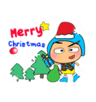 Ken Taro.17Merry Christmas.（個別スタンプ：12）