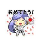 KARATE 女子（個別スタンプ：11）