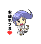 KARATE 女子（個別スタンプ：12）