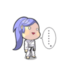 KARATE 女子（個別スタンプ：37）