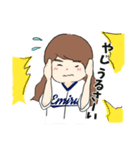 ガチで野球好きな女の子（個別スタンプ：23）