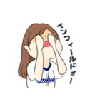ガチで野球好きな女の子（個別スタンプ：33）