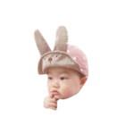 Funny Baby Girl（個別スタンプ：14）