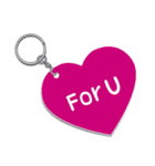 Keychain for Love (Eng)（個別スタンプ：10）