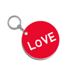 Keychain for Love (Eng)（個別スタンプ：22）