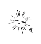 The Fantasy World Of Black And White（個別スタンプ：5）