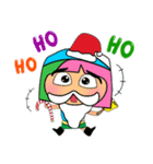 Moji.17 Merry Christmas.（個別スタンプ：4）