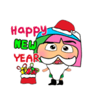 Moji.17 Merry Christmas.（個別スタンプ：7）