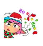 Moji.17 Merry Christmas.（個別スタンプ：11）