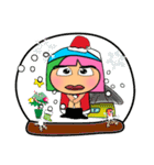 Moji.17 Merry Christmas.（個別スタンプ：20）