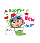 Moji.17 Merry Christmas.（個別スタンプ：24）