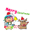 Moji.17 Merry Christmas.（個別スタンプ：30）