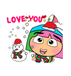 Moji.17 Merry Christmas.（個別スタンプ：38）