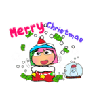 Moji.17 Merry Christmas.（個別スタンプ：39）