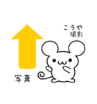 こうやさん用ねずみくん（個別スタンプ：34）