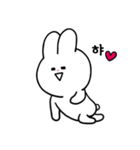 A charming little rabbit3（個別スタンプ：3）