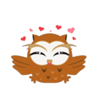 Lovely Owl Daily（個別スタンプ：1）