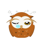 Lovely Owl Daily（個別スタンプ：4）