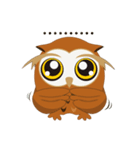 Lovely Owl Daily（個別スタンプ：5）