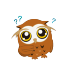 Lovely Owl Daily（個別スタンプ：6）