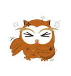 Lovely Owl Daily（個別スタンプ：7）