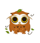 Lovely Owl Daily（個別スタンプ：11）